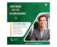 Online M.com Distance Education