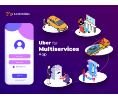 Next-Gen Uber for X App Development - SpotnRides