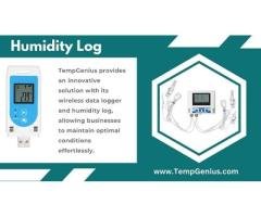 Humidity Log: Ensure Optimal Storage Conditions with TempGenius