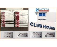 Apartment Signs That Guide and Find Your Way with Ease - Masterpieces Signage